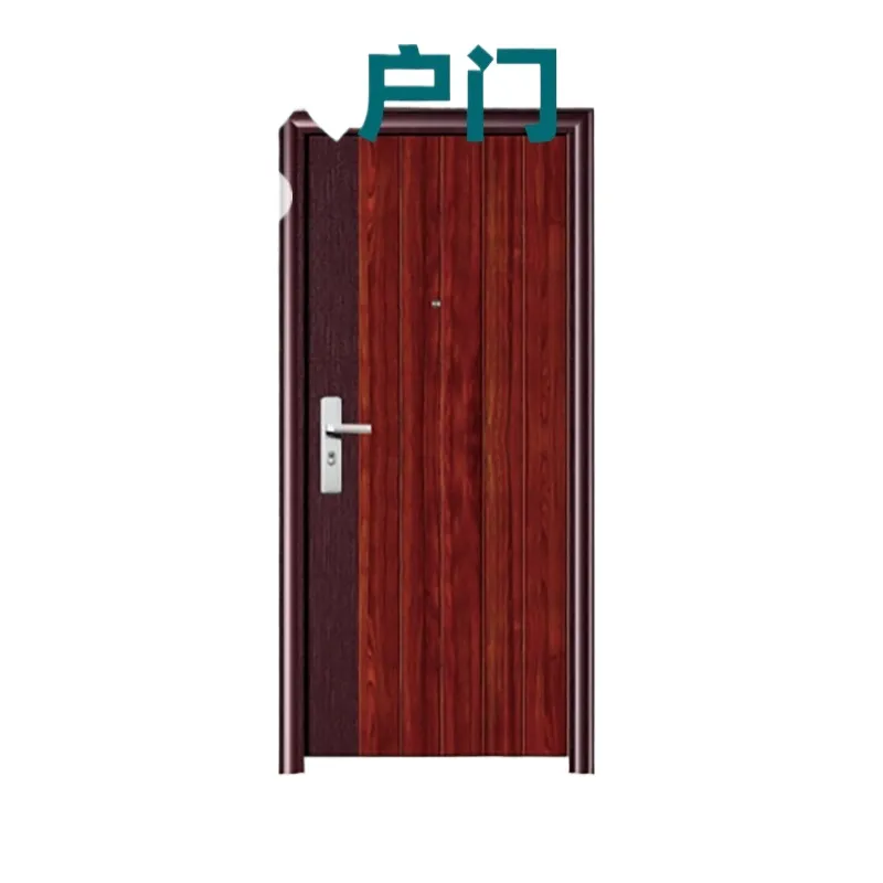 Home Security Project - Art Embossed Anti Theft Door Imitation