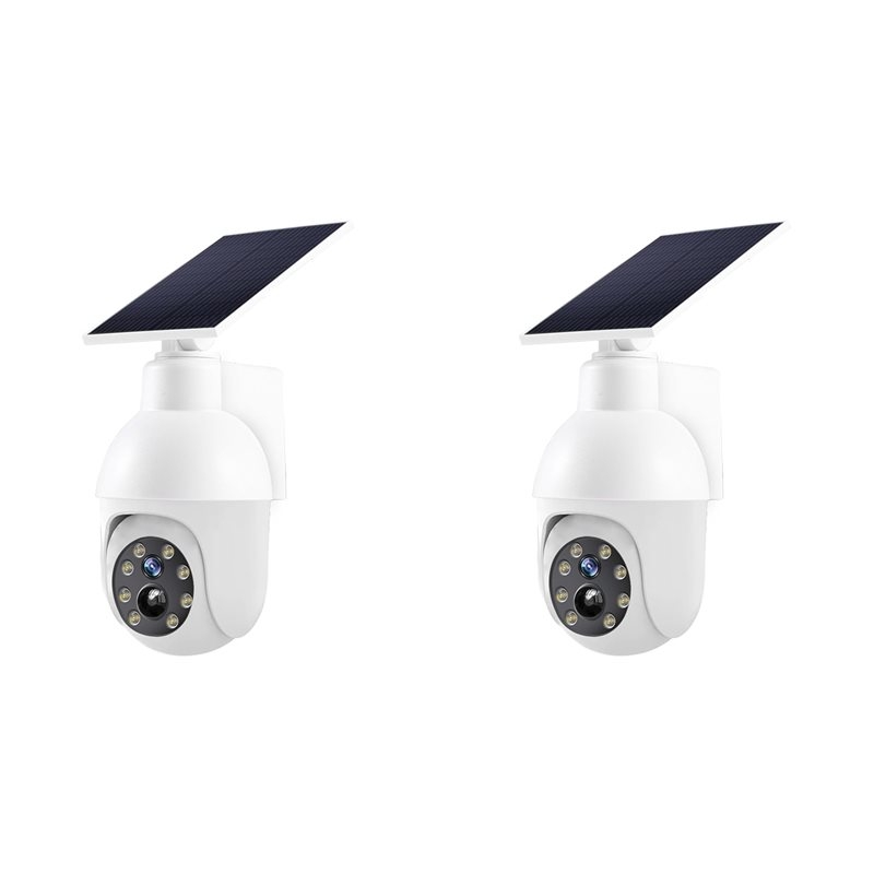Home Security Lights - 2X Solar Powered Analog Surveillance Sensor