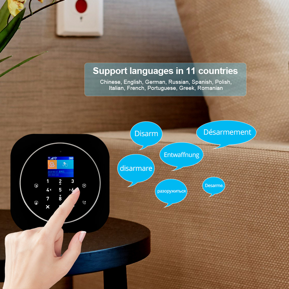 KERUI G12 2G Wifi Wireless Hom - Home Security System Installation recension och pris