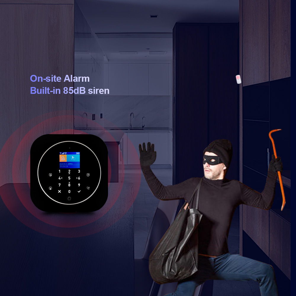 KERUI G12 2G Wifi Wireless Hom - Home Security System Installation recension och pris