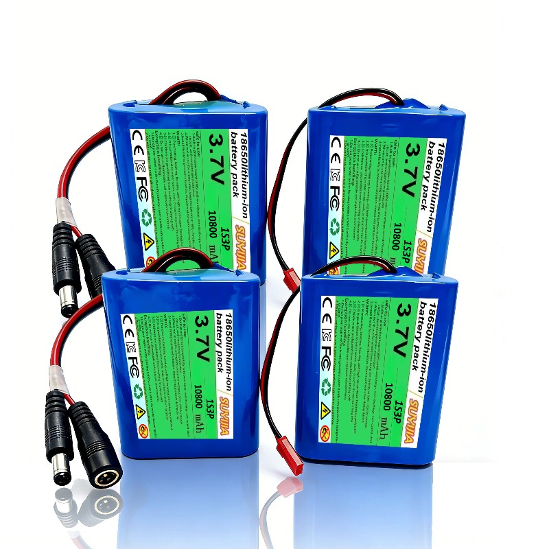 3.7V 10800mAh 1S3P 18650 Brand - Home Security Project recension och pris