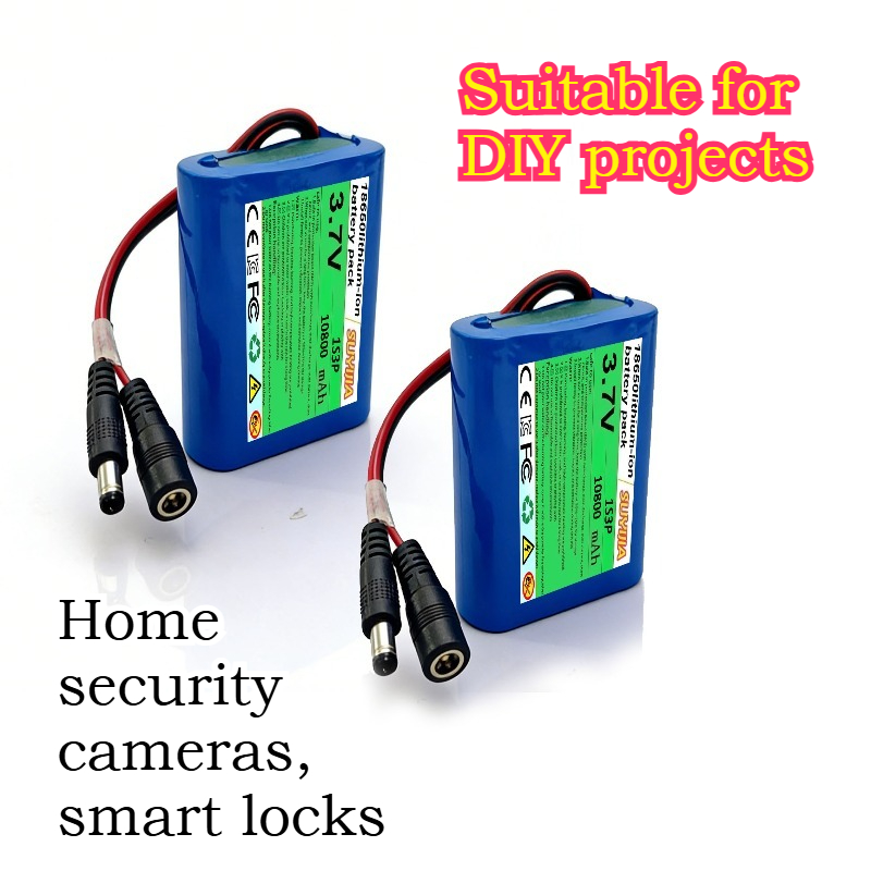 3.7V 10800mAh 1S3P 18650 Brand - Home Security Project recension och pris