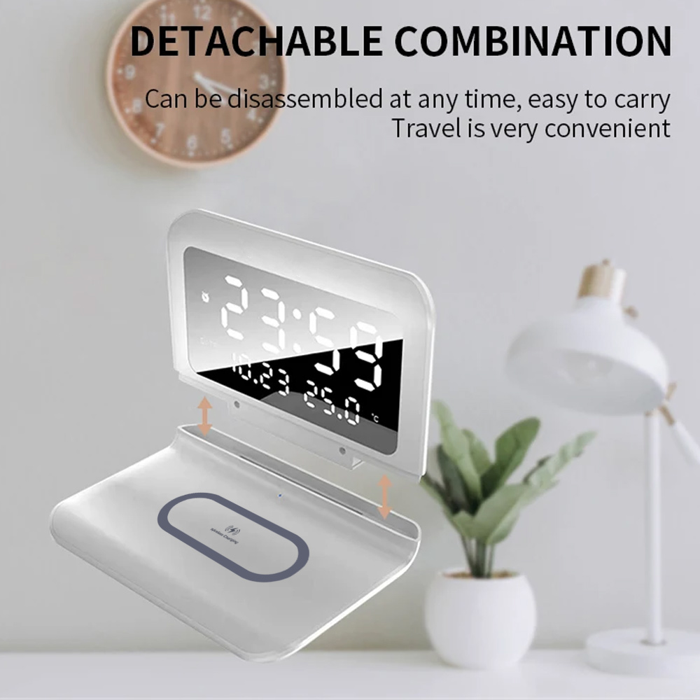 Wireless Charger Pad Stand wit - Home Security Wireless recension och pris