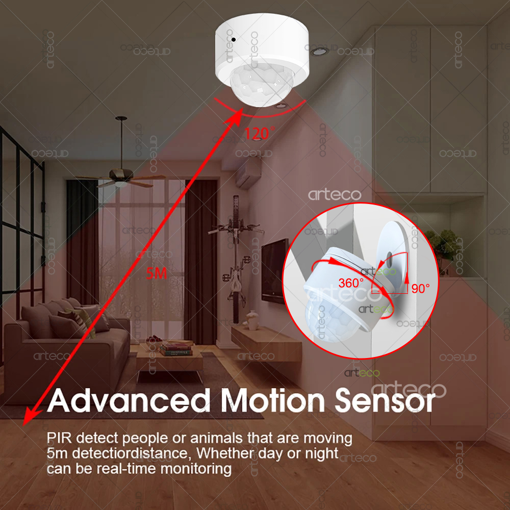 Ewelink Zigbee PIR Motion Sens - Home Security Wireless recension och pris