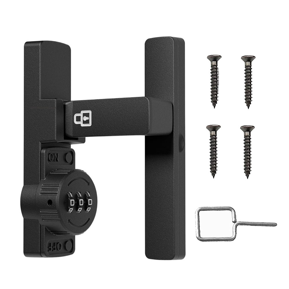 Security Barn Door Lock 3-Digi - Home Security Doors recension och pris