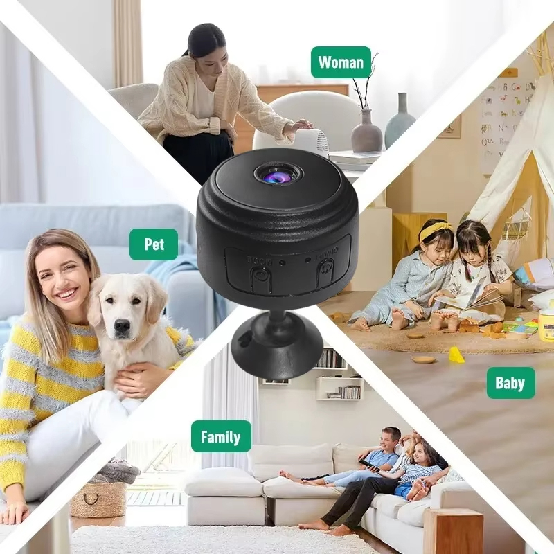 A9 Mini Cameras 1080P WiFi Sma - Home Security Wireless Camera recension och pris