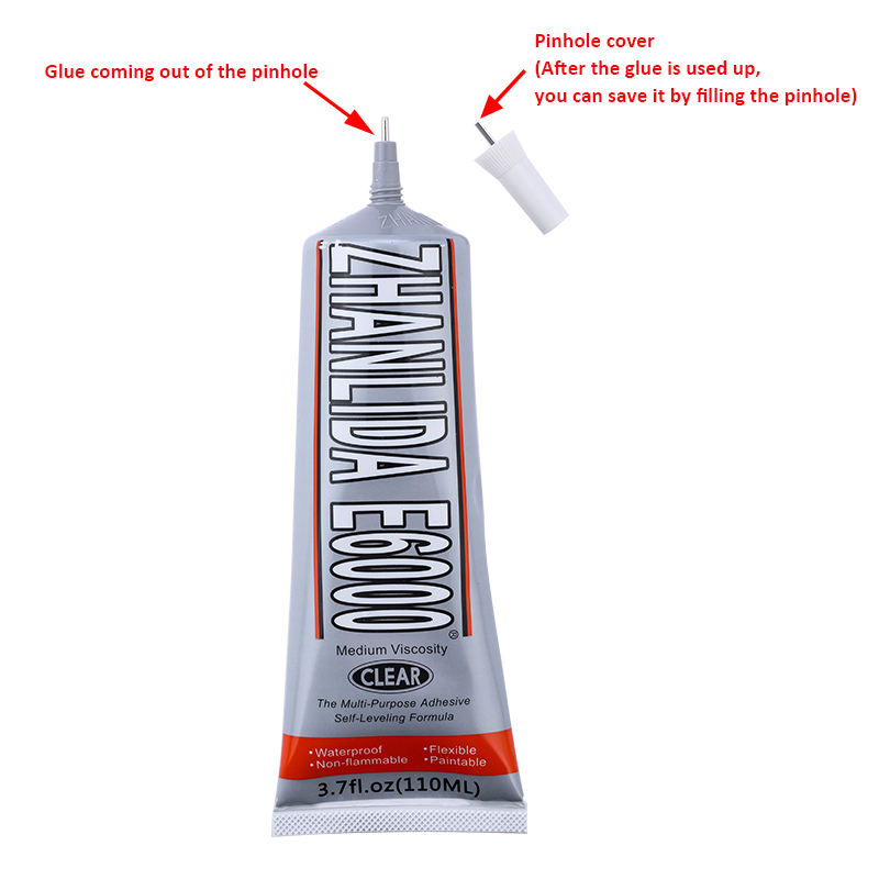 10/15/110ml Glue Rhinestone Cl - Glass Break Detector recension och pris