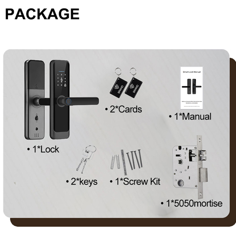 Digital Smart Doorlock Passcod - Home Security Doors recension och pris