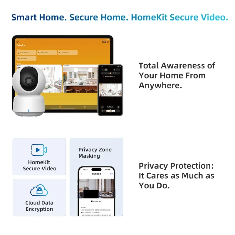 Original Aqara Smart Camera E1 - Home Security Adt recension och pris