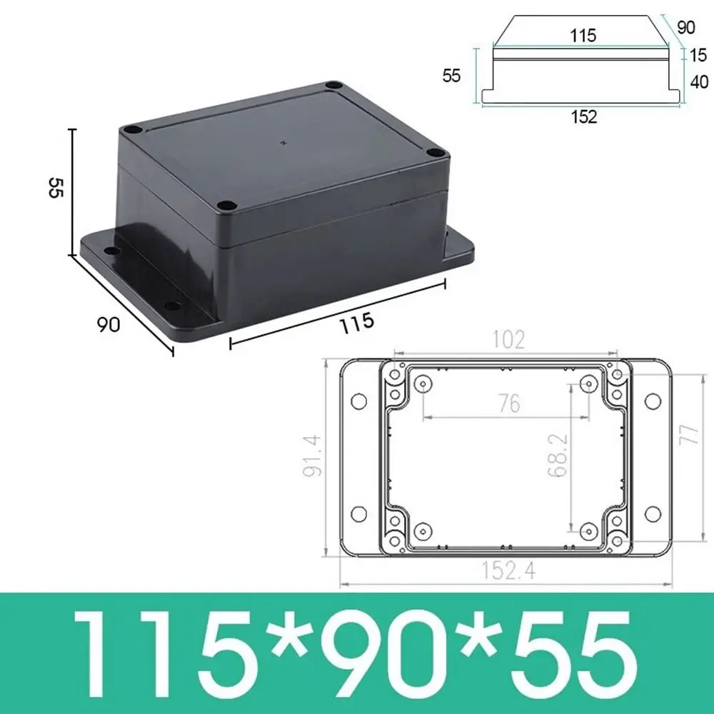 ABS Plastic Housing Instrument - Home Security Project recension och pris