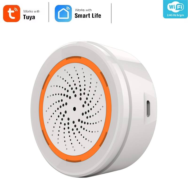 Smart Siren Alarm Tuya Zigbee  - Home Security Lights recension och pris