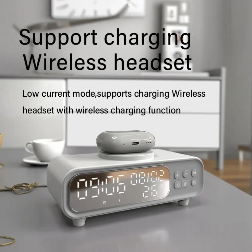 15W Wireless Charger Time Alar - Home Security Wireless recension och pris