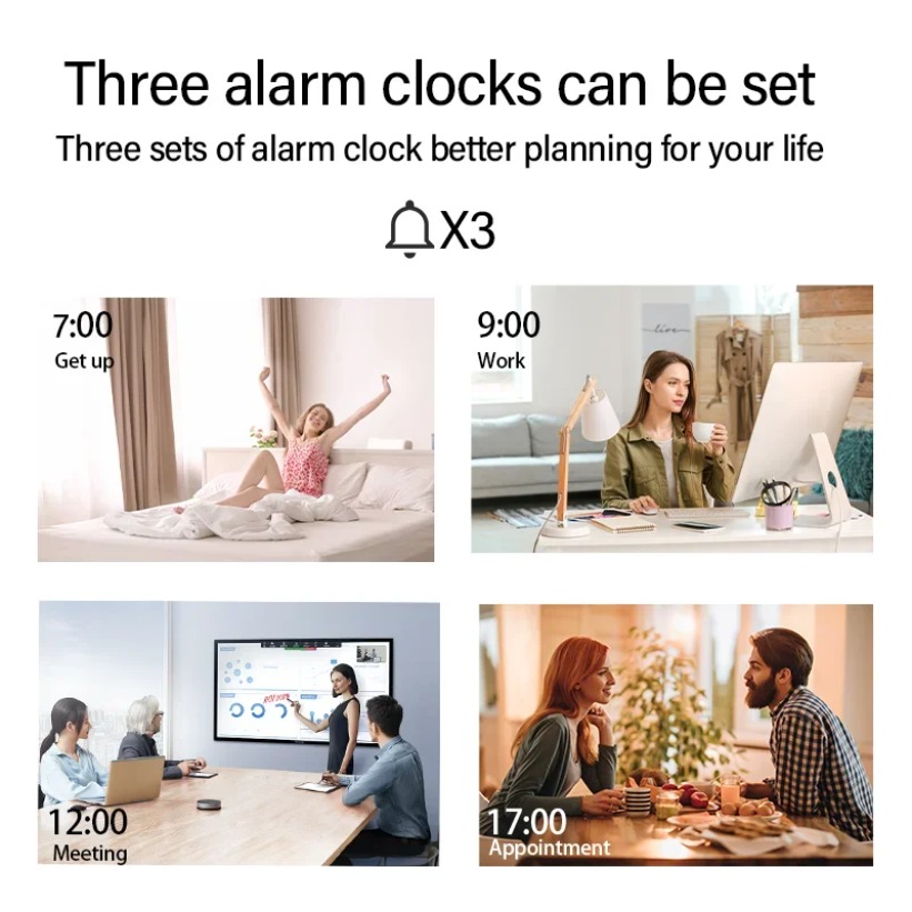 15W Wireless Charger Time Alar - Home Security Wireless recension och pris