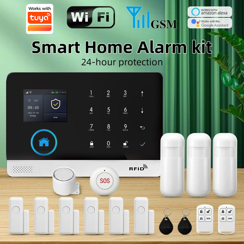 PGST WIFI GSM Smart Home Secur - Home Security System Installation recension och pris