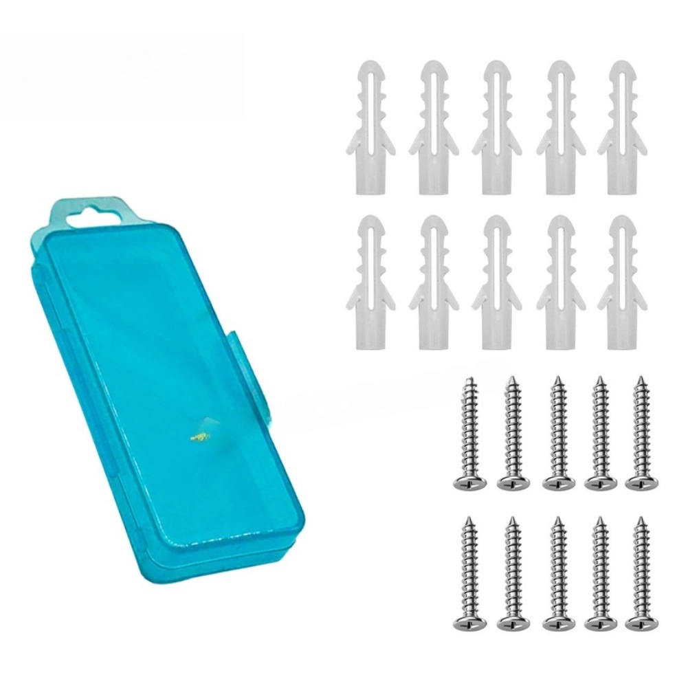 20PCS Plastic Expansion Tube S - Home Security Project recension och pris