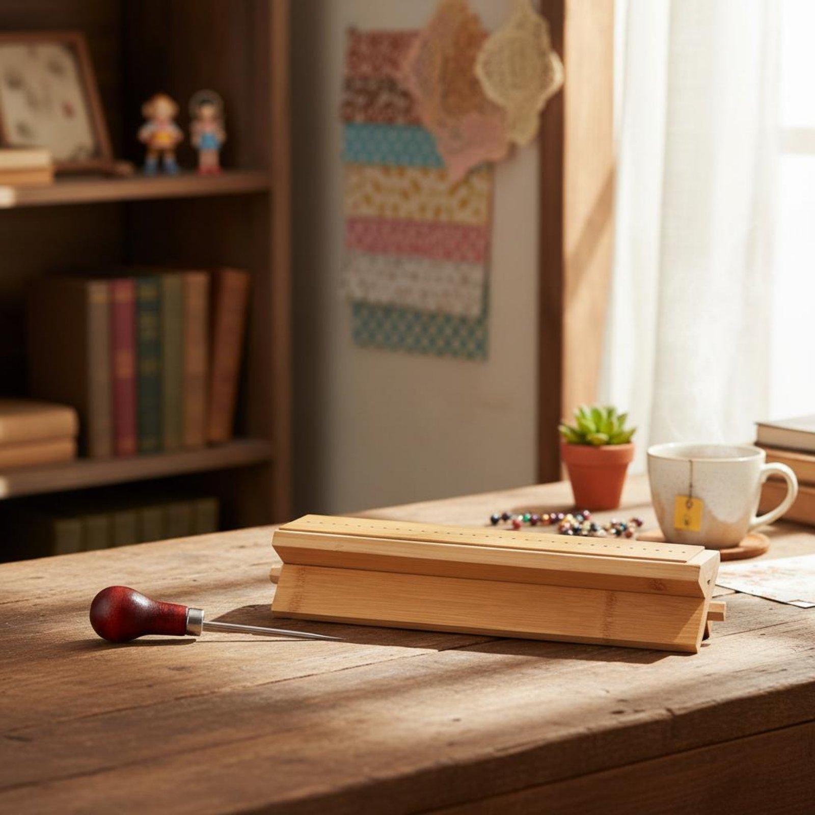 Wood Book Binding Punch Profes - Home Security Project recension och pris