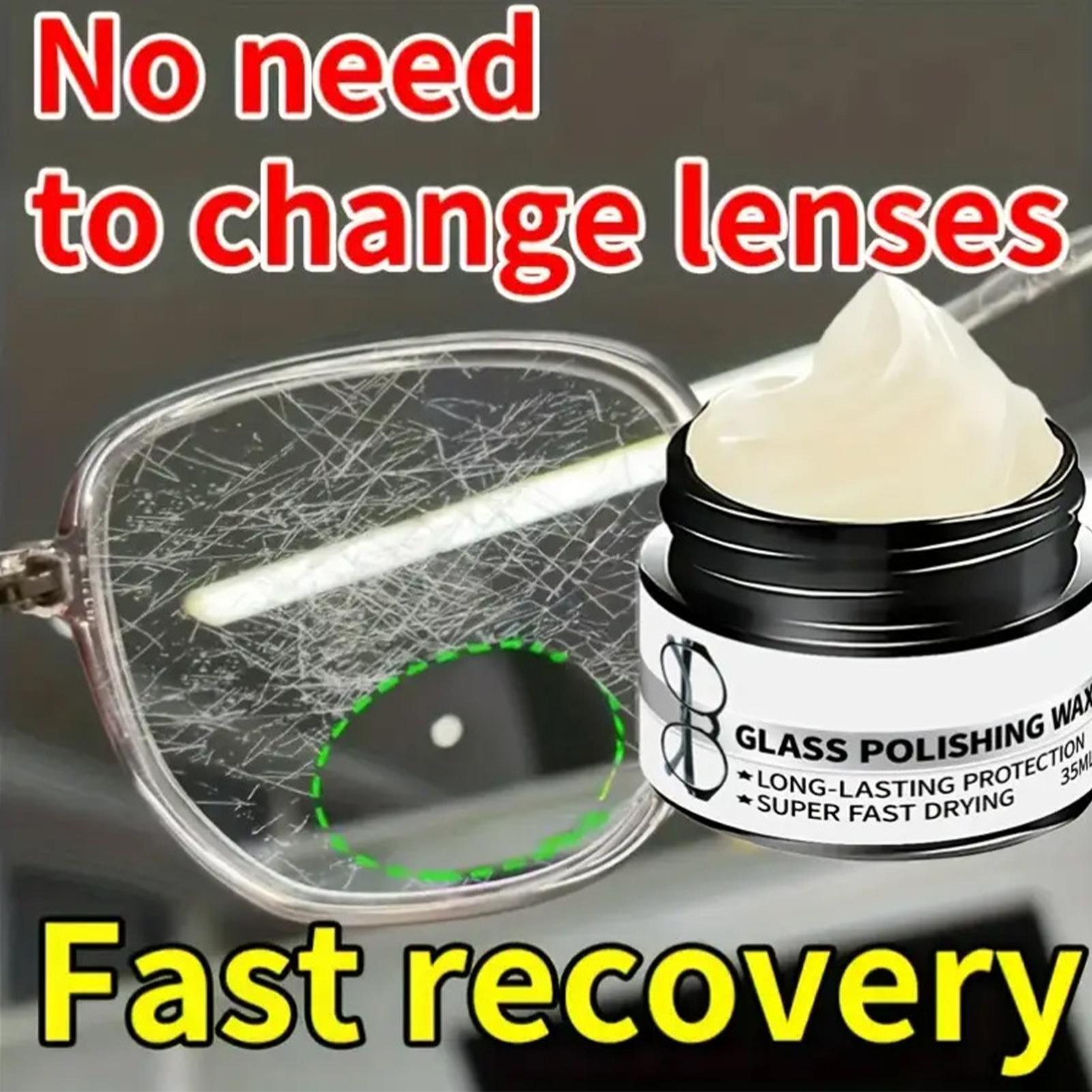 Eye Glass Scratch Remover Repa - Glass Break Detector recension och pris