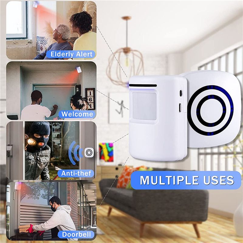 A01F-Motion Sensor Alarm Syste - Home Security Wireless recension och pris