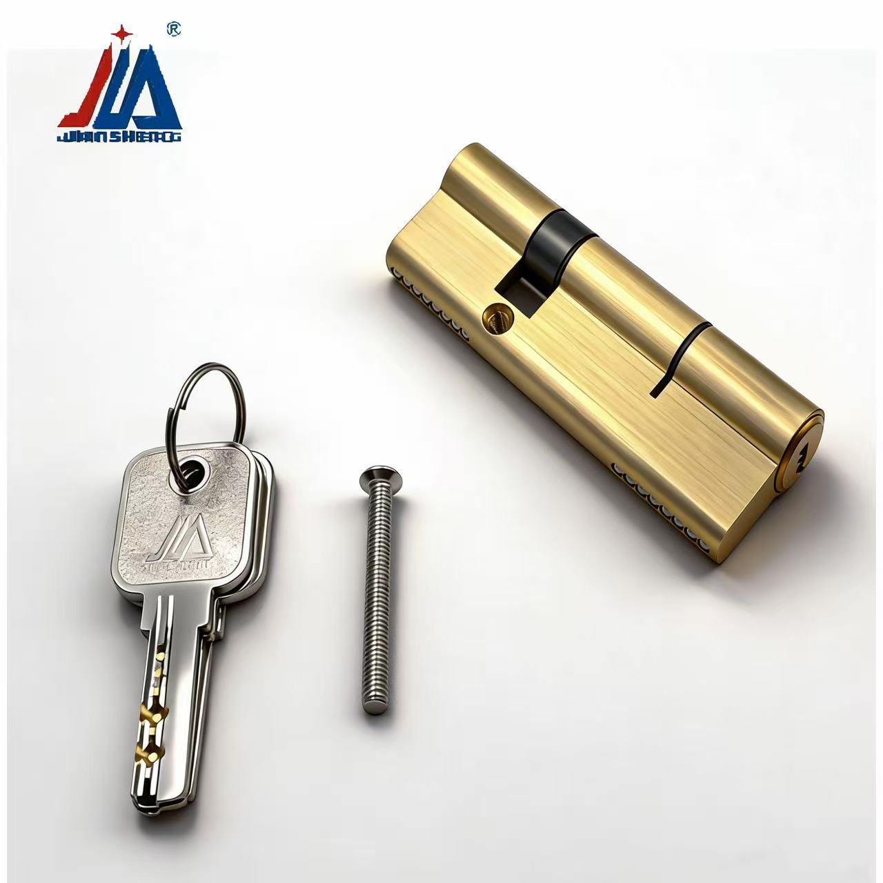 Solid Brass Door Lock Cylinder - Home Security Doors recension och pris