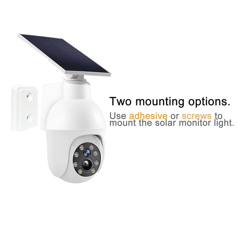 2X Solar Powered Analog Survei - Home Security Lights recension och pris