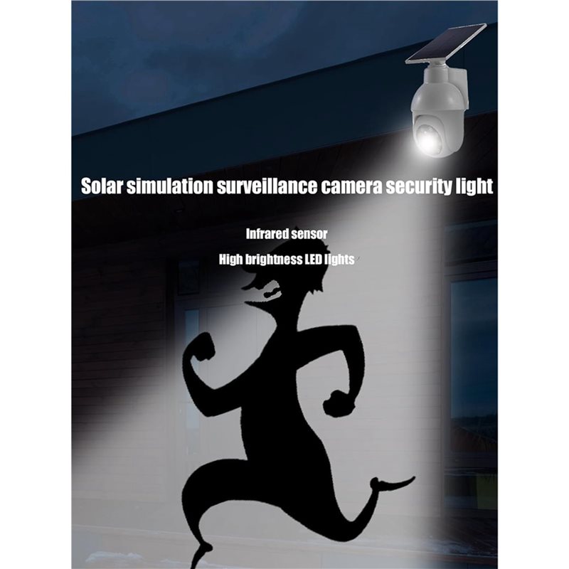 2X Solar Powered Analog Survei - Home Security Lights recension och pris
