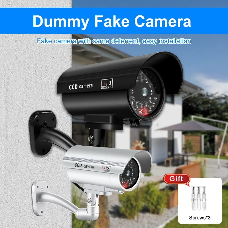 1PC Dummy Security Camera Watr - Home Security Lights recension och pris