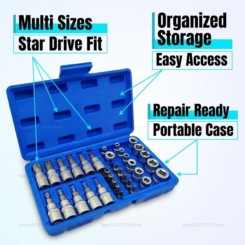 34Pcs High-Quality Star Socket - Home Security Project recension och pris