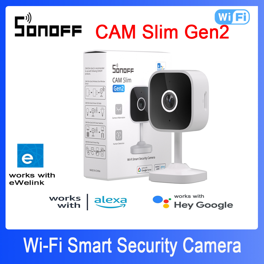 SONOFF CAM Slim Gen2 WiFi Smar - Home Security Adt recension och pris