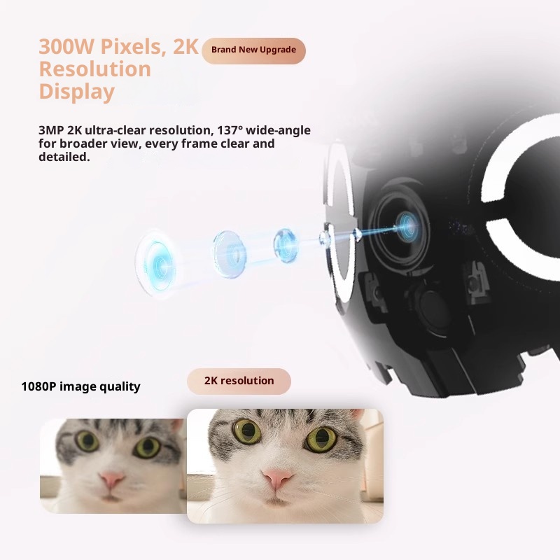 Enabot ROLA Mini Smart Robot I - Home Security Wireless recension och pris