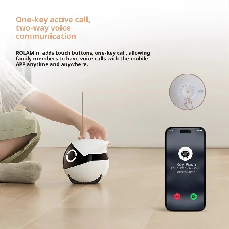 Enabot ROLA Mini Smart Robot I - Home Security Wireless recension och pris