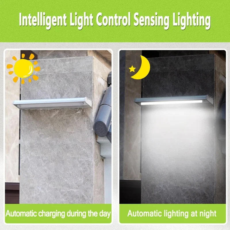 Solar LED Wall Lamp Waterproof - Home Security Lights recension och pris