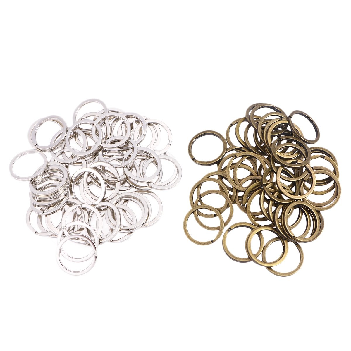 100Pcs Retro Flat Key Rings Me - Home Security Project recension och pris