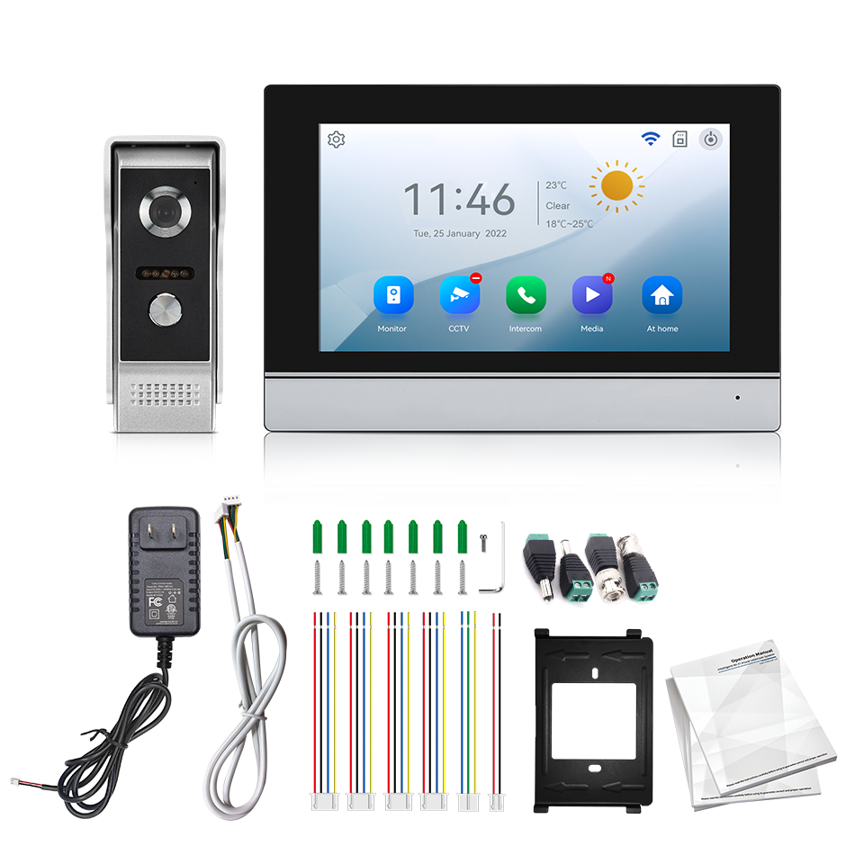 7Inch IPS Screen 2MP  Tuya Rem - Home Security Recorder recension och pris