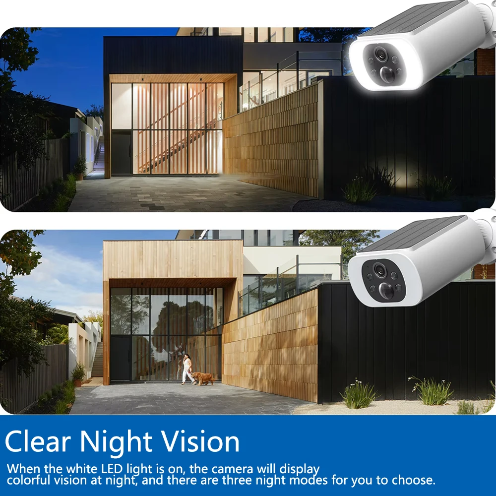 Tuya 5MP Solar Security Camera - Home Security Wireless Camera recension och pris