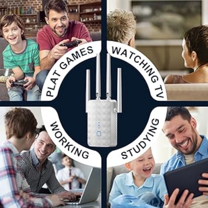 1200Mbps WiFi Repeater Wireles - Home Security Wireless recension och pris