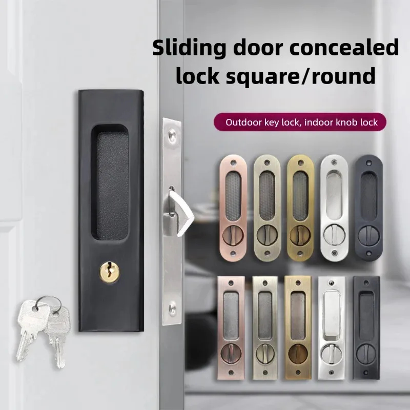 Heavy-Duty Black Sliding Door  - Home Security Doors recension och pris