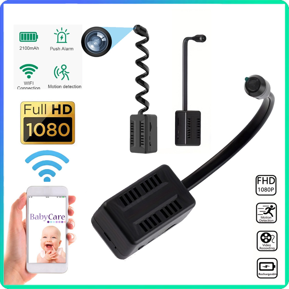 1080P DIY Mini Wifi Camera 32G - Home Security Recorder recension och pris