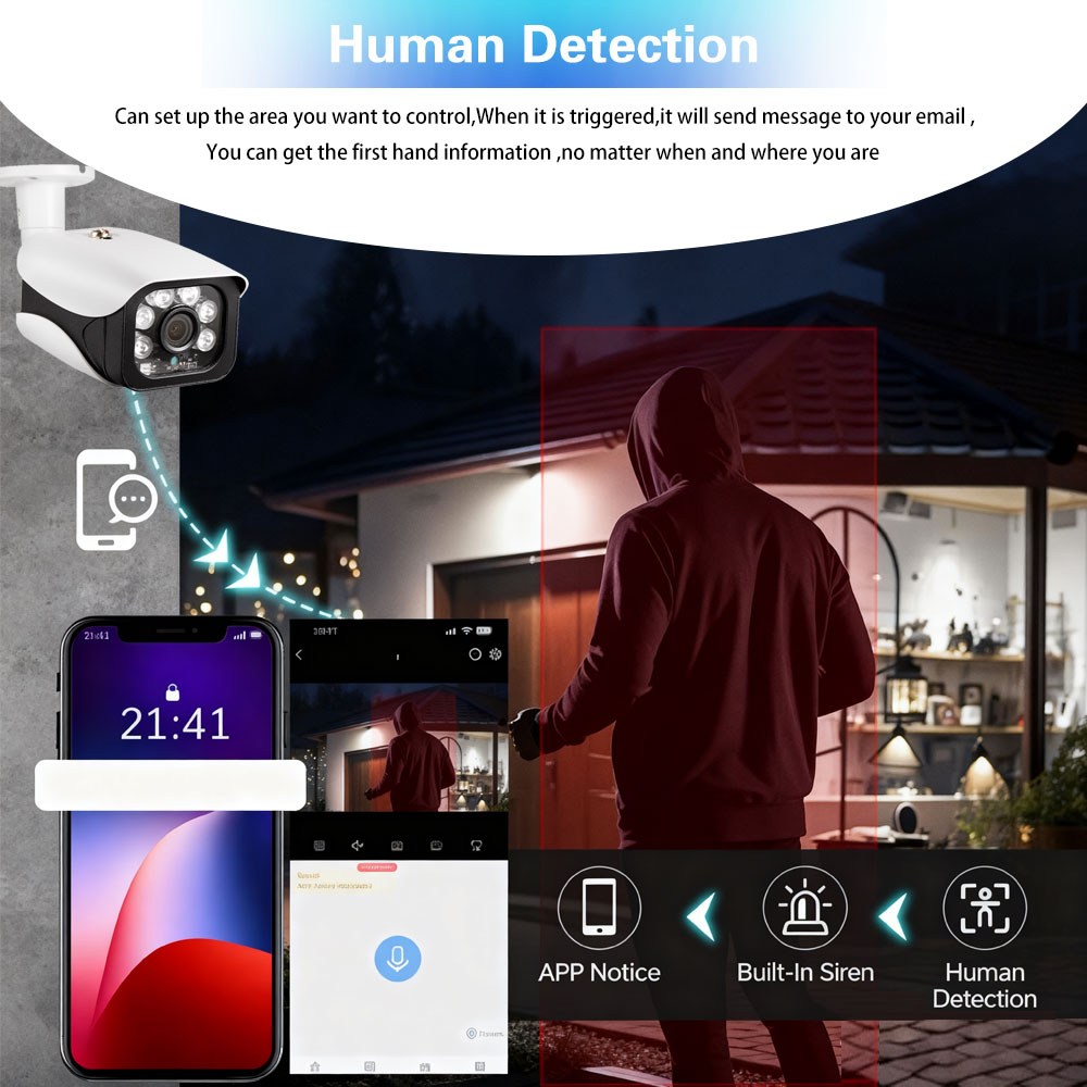 Tuya 8MP 4K Security lP Camera - Home Security And Camera Systems recension och pris