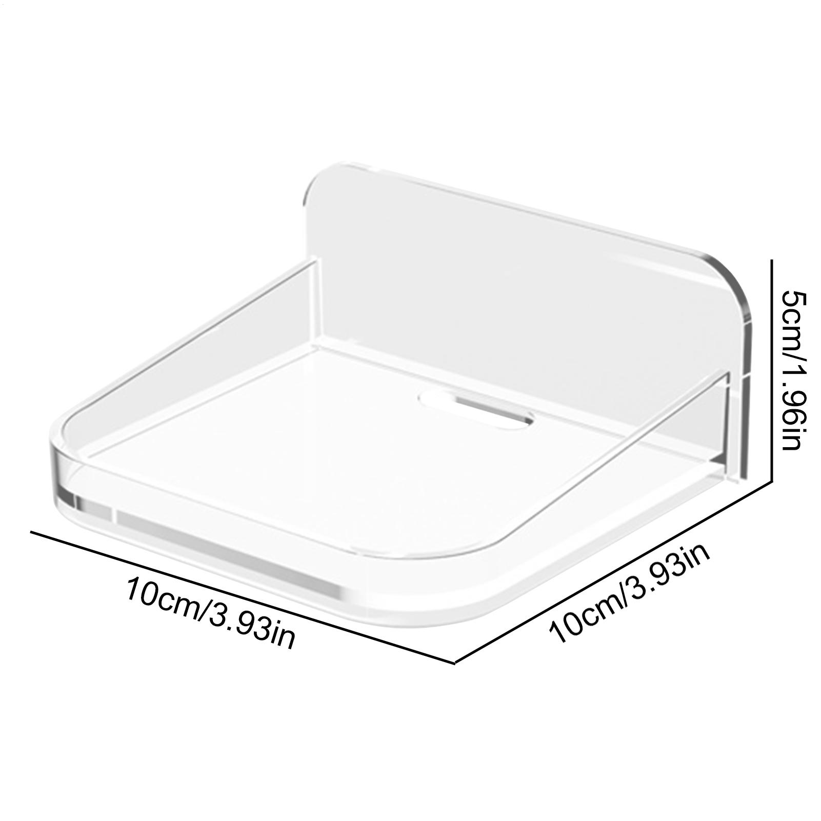 1pc Small Shelf Wall Mount Tin - Home Security For Apartment Renters recension och pris