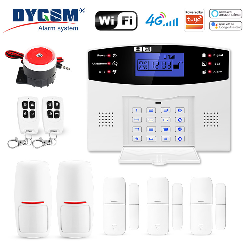 DYGSM Tuya Smart 4G+Wifi Home  - Home Security System Installation recension och pris